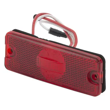 Grote 47732 - Red Supernova LED Low-Profile Rectangular Clearance Marker Light Luxury