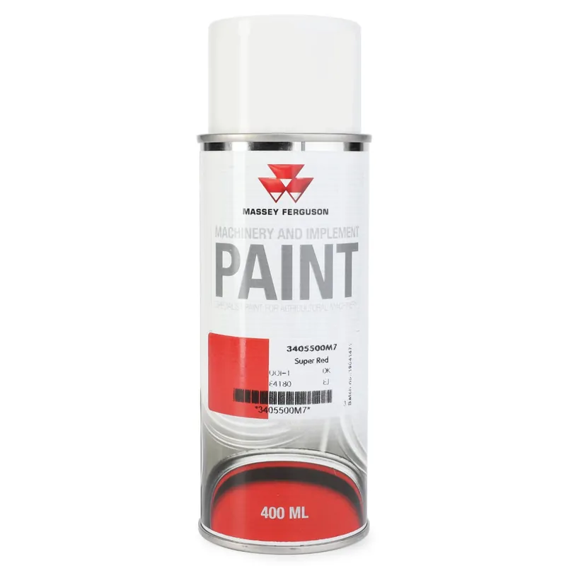 AGCO | Mf Super Red 400Ml Aerosol - 3405500M7 0.38 kg While Supplies Last