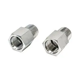 Affordable Hydraulic Adapter Solid Straight 3/4" Female ORB to 1/2" Male NPT 2 Pack fits Hydraulics 2H118M-120RF A-43A13