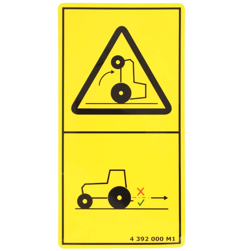 AGCO | Decal, Safety - 4392000M1 2.0 kg Limited Time
