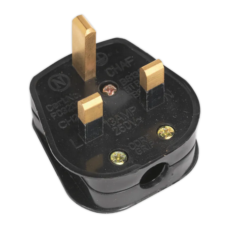 Black 13A Plug - PL13/320S 0.046 kg Deal