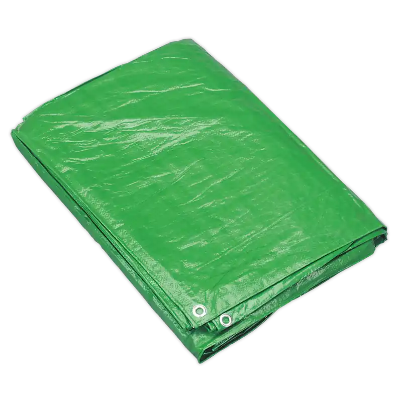 *SPECIAL PRICE* - Tarpaulin 3.05 x 3.66m Green - TARP1012G 1.58 kg Genuine